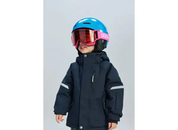 POC POCito Nexal Kinder Skibrille Fluorescent Pink/Partly Sunny Light Orange