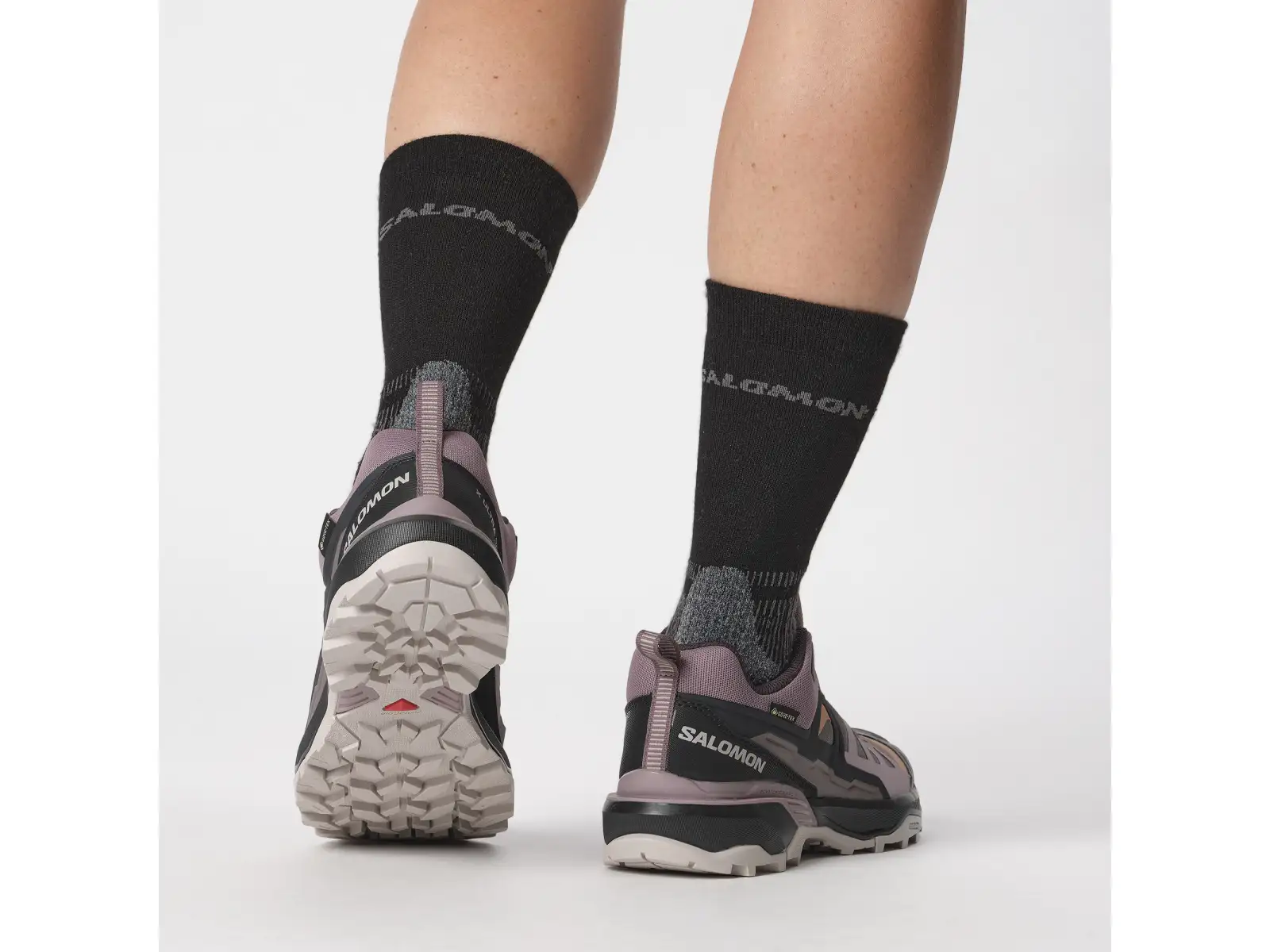 Salomon X Ultra 360 GTX Damen-Wanderschuhe Plum Kitten/Phantom/Cork