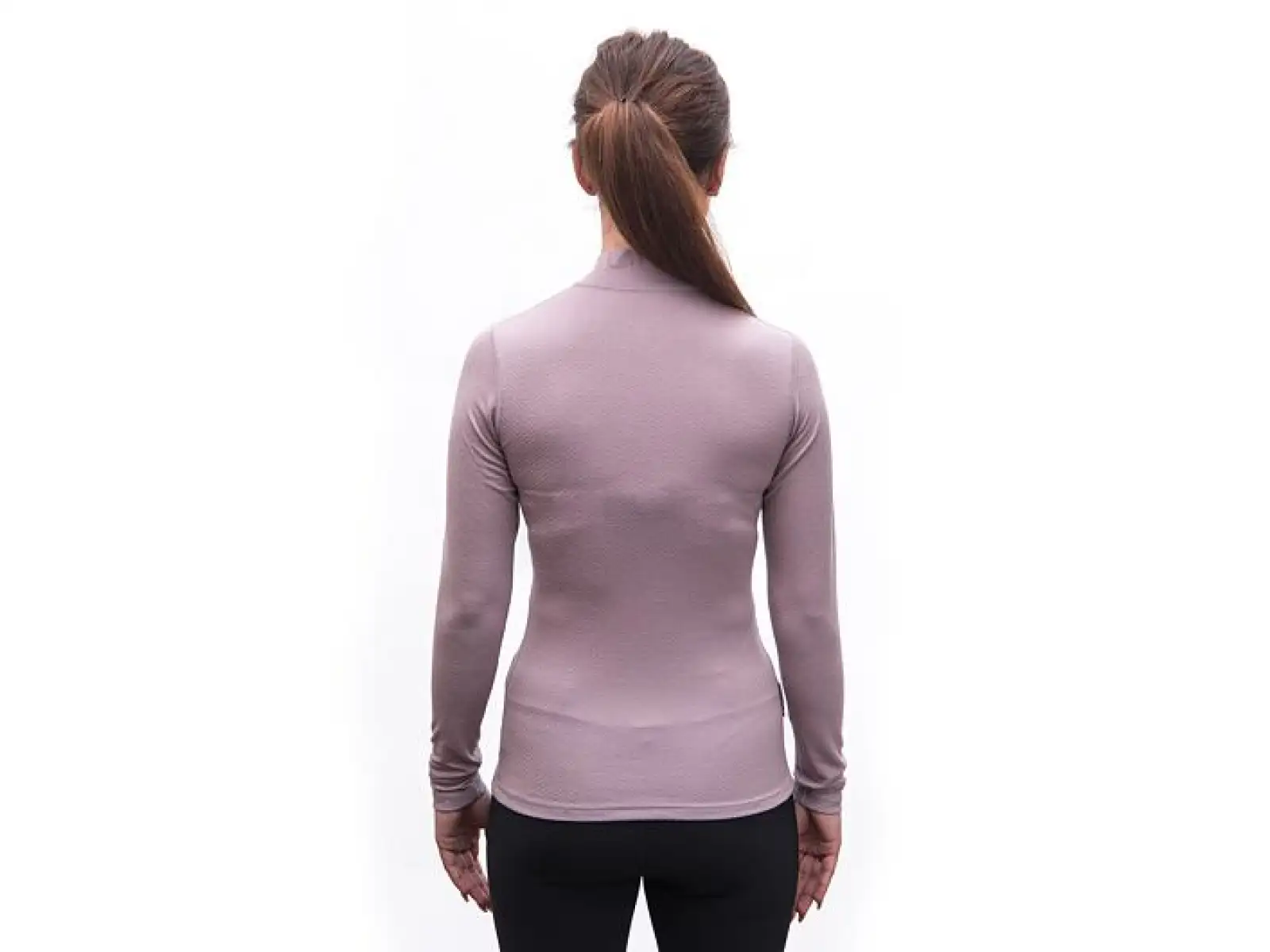 Sensor Merino DF Damen Langarmshirt Mystic Violet