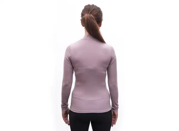 Sensor Merino DF Damen Langarmshirt Mystic Violet