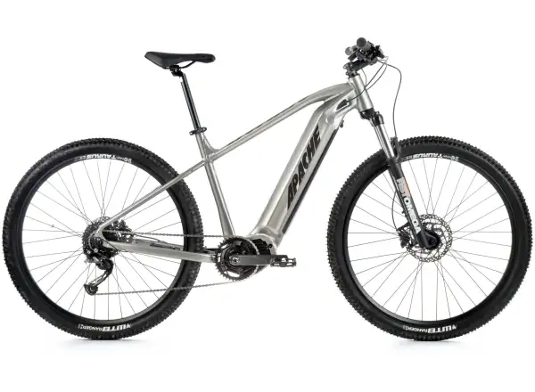 Apache Hupahu MX1 E-Mountainbike (Bafang M510 840 Wh 48 V) Silber