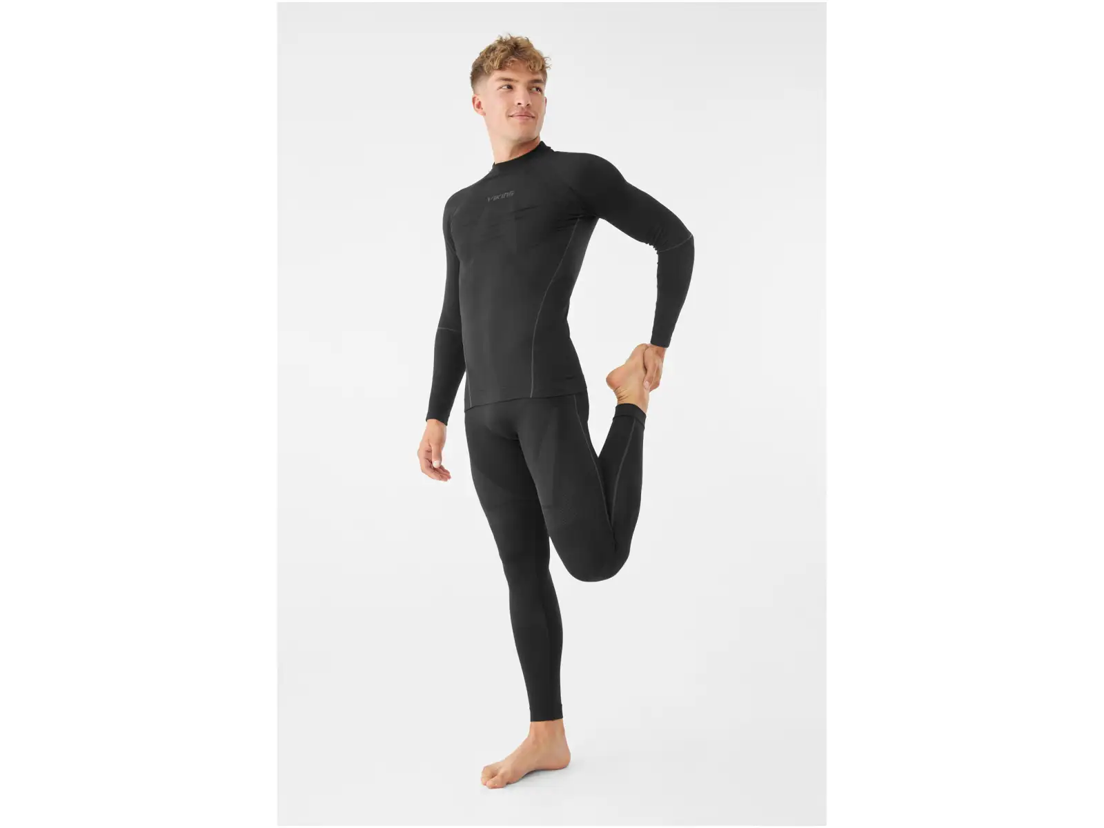 Viking Eiger Herren Thermohose schwarz