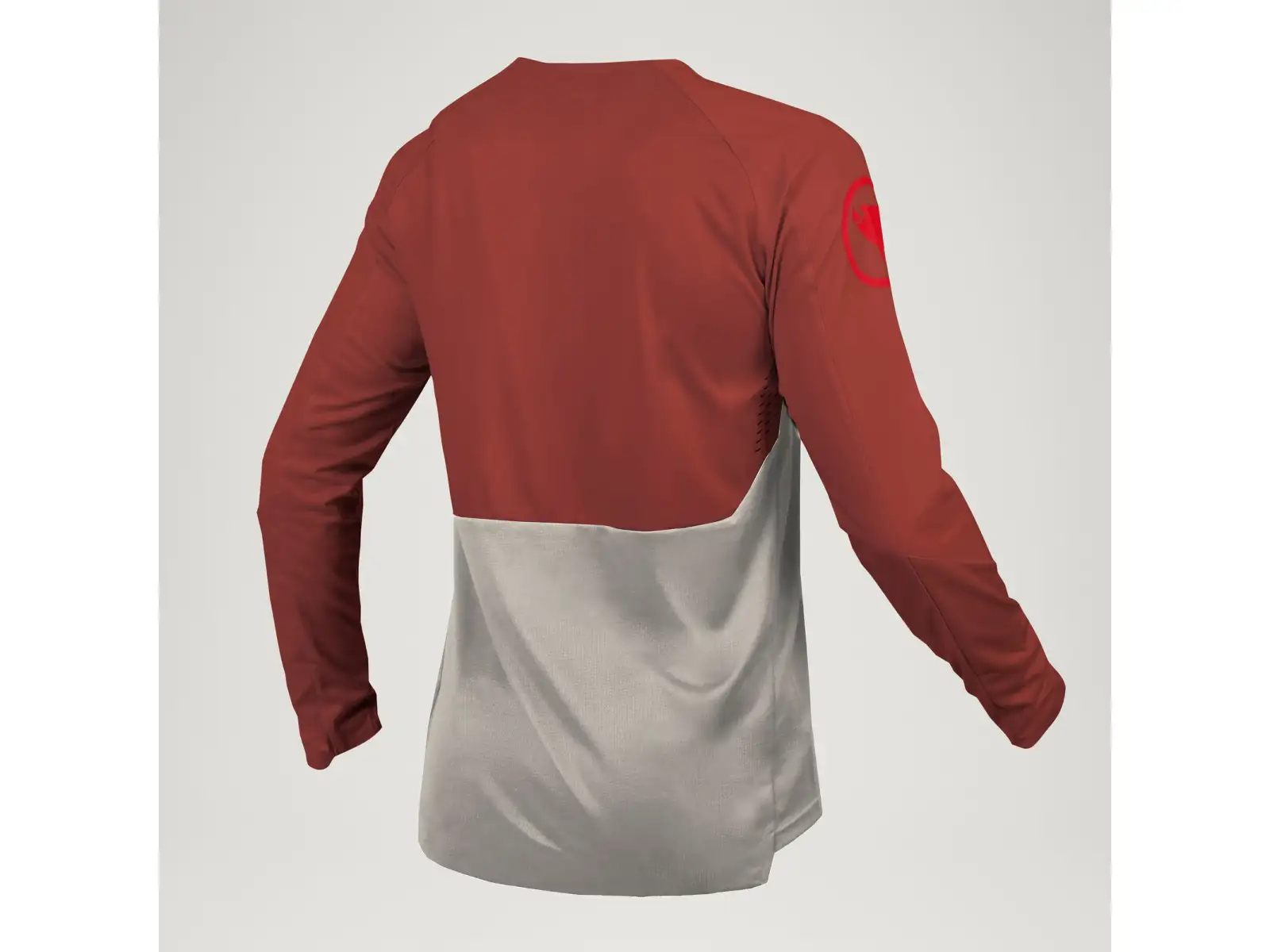 Endura Mt500 Burner L/S Herren-Trikot langer Ärmel Brick red
