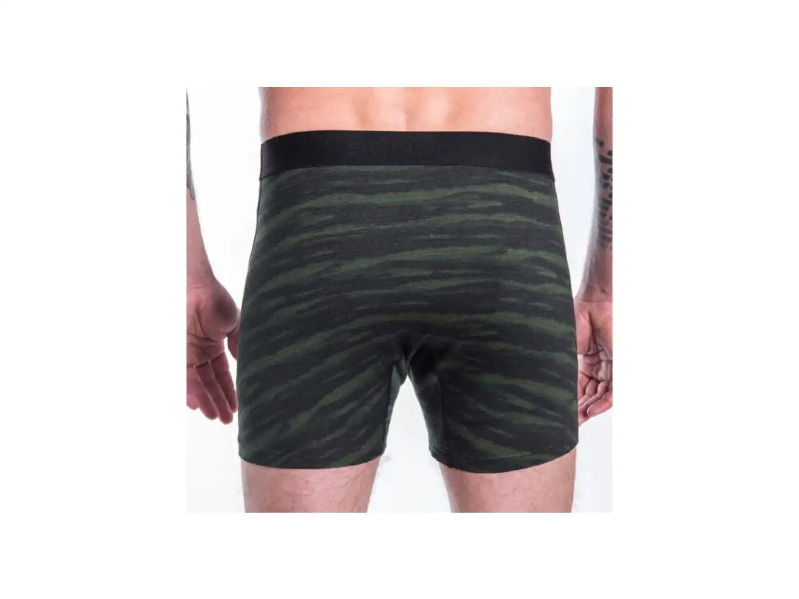 Sensor Merino Impress Herrenunterwäsche black/Batik