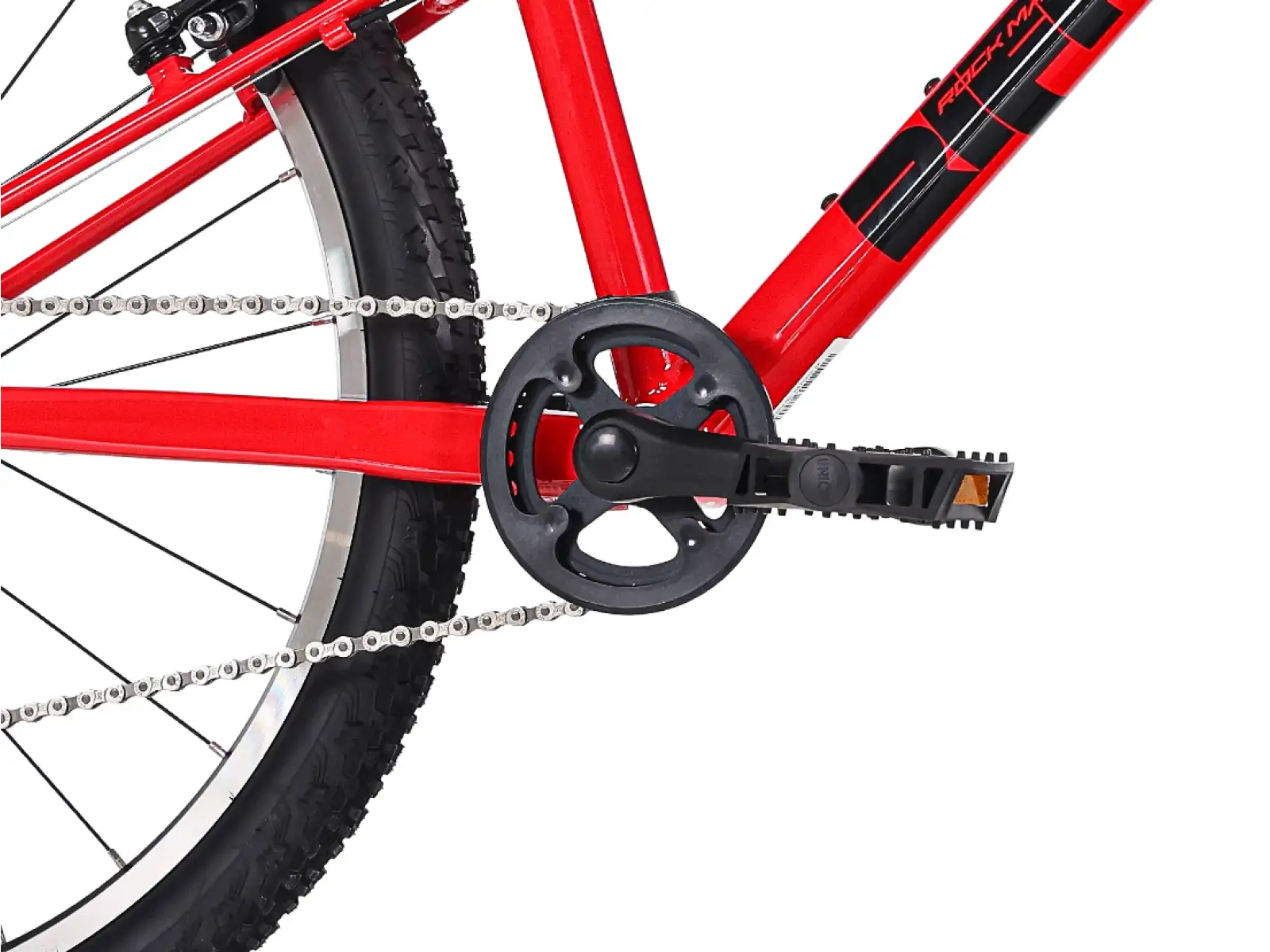 Rock Machine RIFF Jr 24 Kinderfahrrad Gloss Fire Red