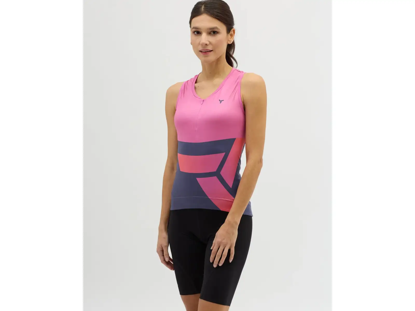 Silvini Escolca Damen-Trikot ohne Ärmel Blush/Plum