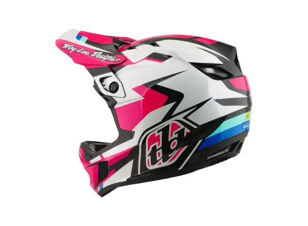 Troy Lee Designs D4 Polyacrylite MIPS Helm Roamer Magenta
