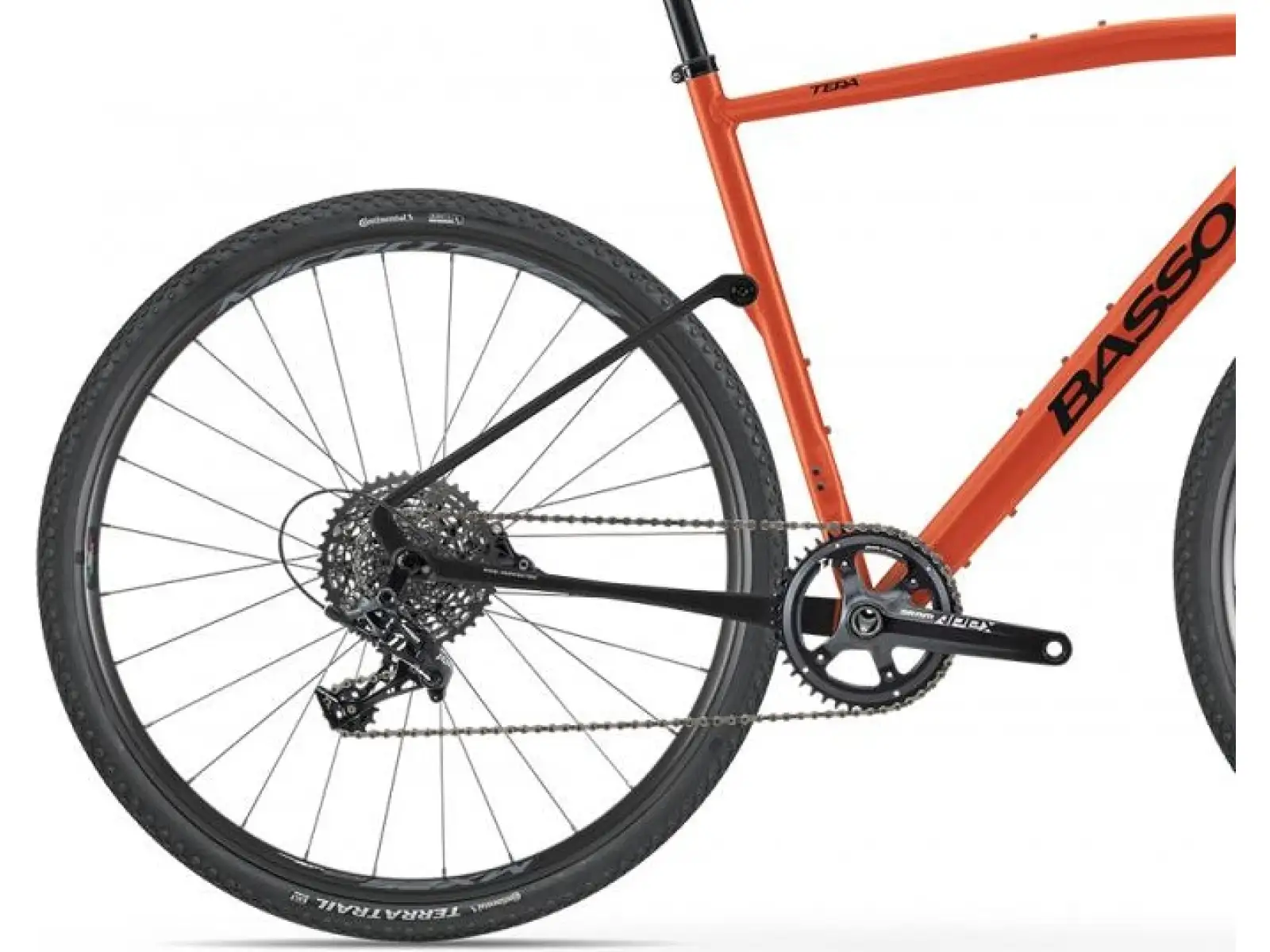 BASSO Tera Sram Apex Microtech MX25 Gravelbike siena tera
