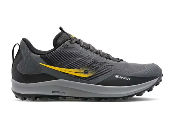 Die Saucony Peregrine 12 Herren Laufschuhe GTX Shadow/Vizi