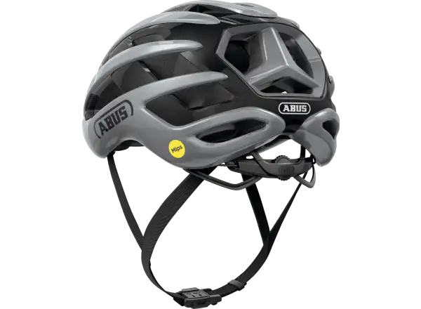 Abus AirBreaker 2.0 MIPS Rennradhelm Graphite Silver