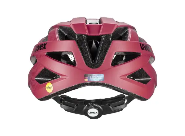 Uvex I-VO CC MIPS Helm Black/Red Matt