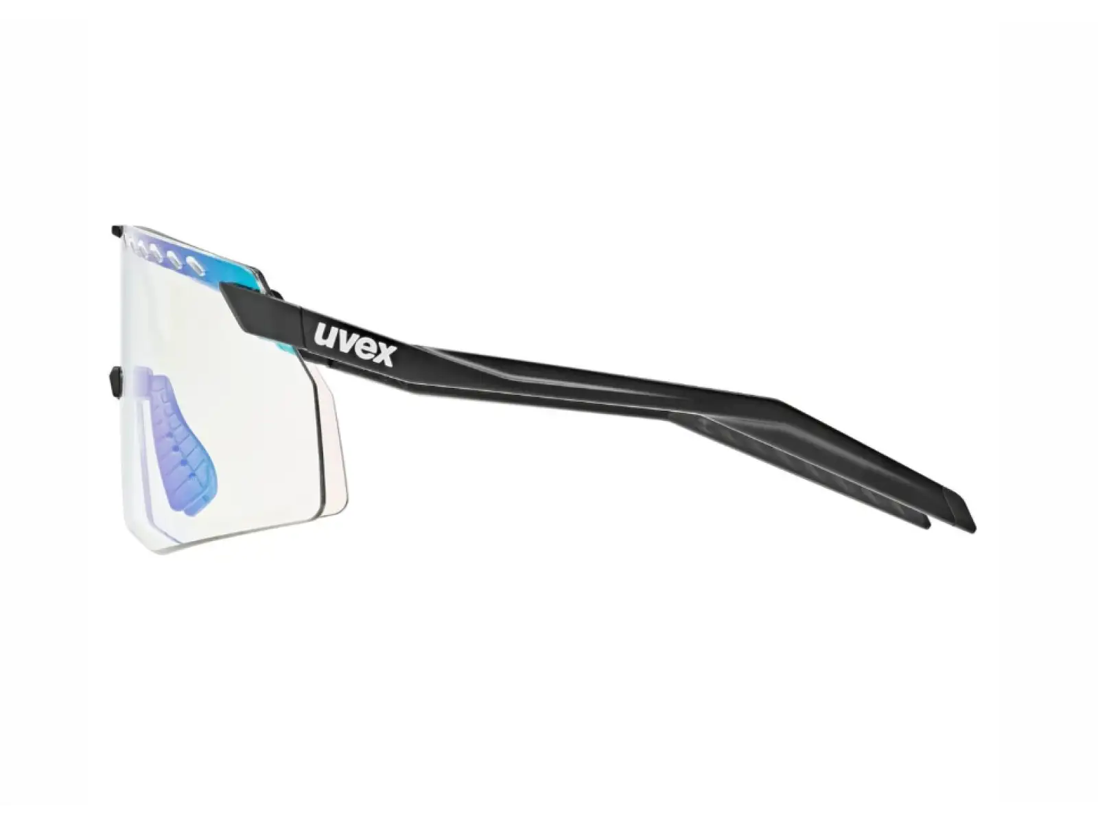 Uvex Pace Stage Variomatic Brille Black Matt/Mirror Green