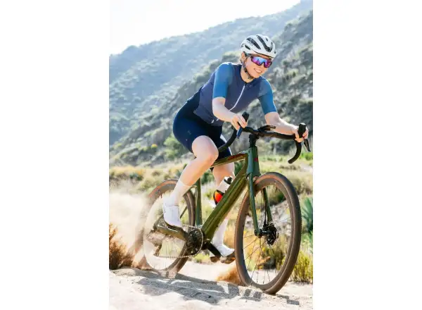 Cervélo Rouvida Force XPLR AXS 1 Straßenelektrofahrrad Expedition Green