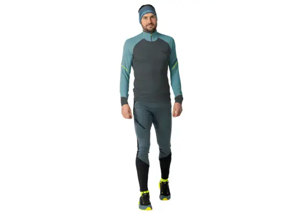 Dynafit Alpine 1/2 Zip Tee Herren Langarmshirt Smoke Blue