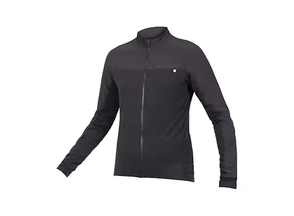 Endura GV500 Herrentrikot langarm Schwarz