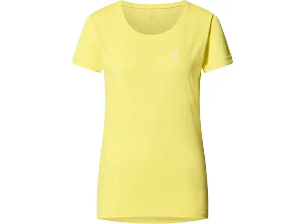 Haglöfs Ridge Hike Damen T-Shirt kurze Ärmel gelb