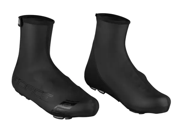 Force Pu Dry Überschuhe für Rennradschuhe in Schwarz