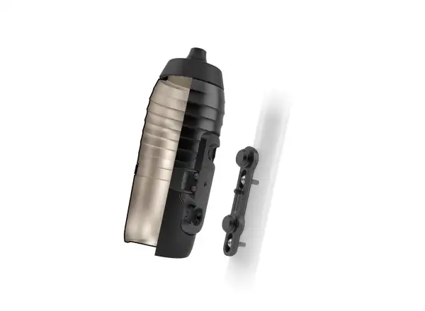 Fidlock Twist Set Keego Flasche 600 ml weiß + Rahmenhalterung