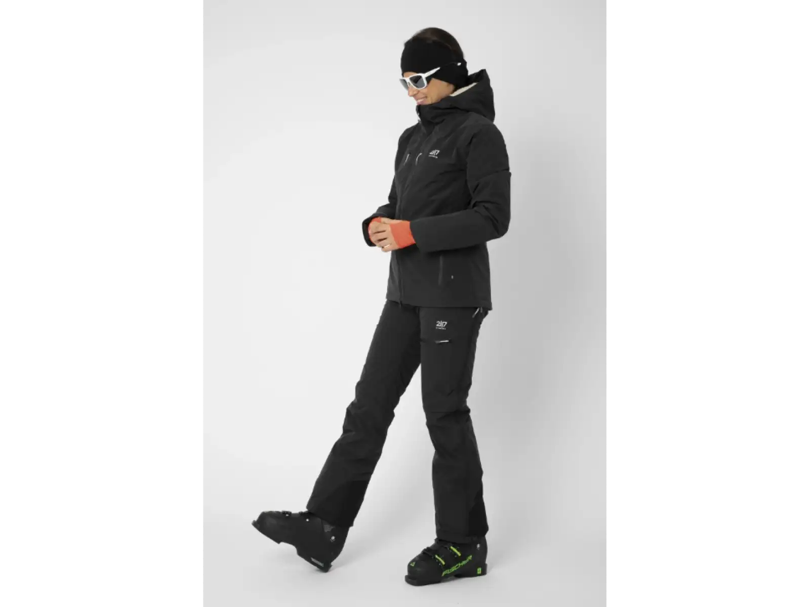 2117 of Sweden Nausta Damen-Skihose schwarz