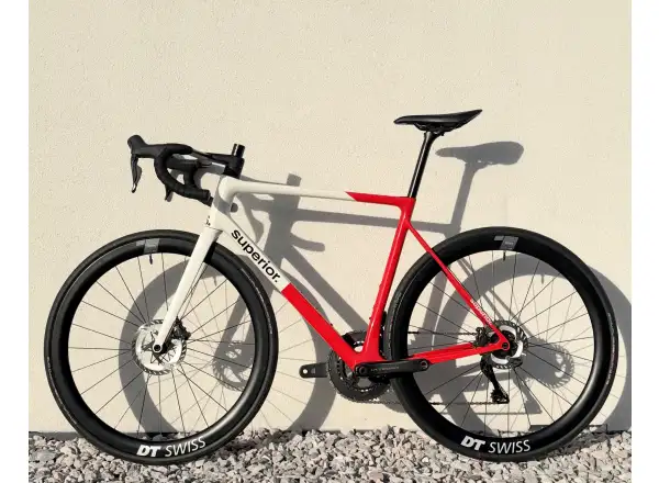Superior RR 9.8 Fahrrad Rennrad Gloss Red / White GEPRÜFT