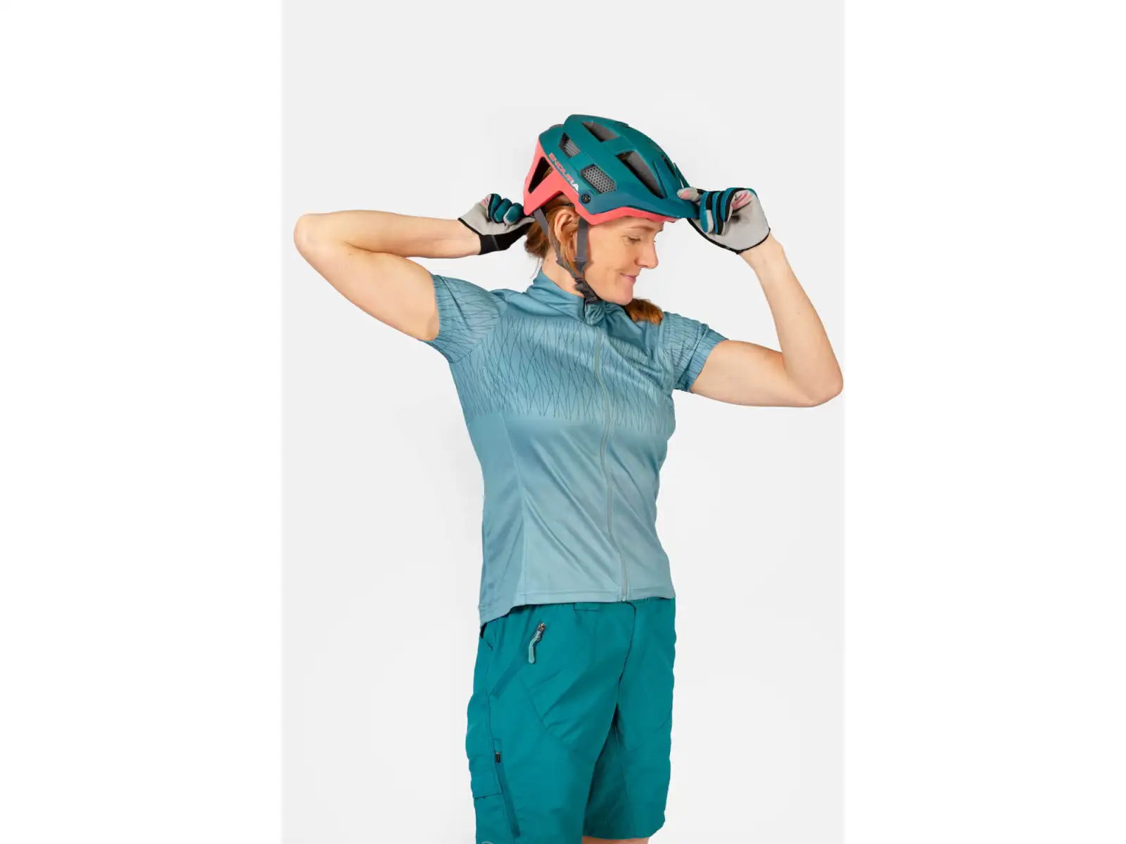Endura Hummvee Ray Damen-Trikot kurzarm Moos