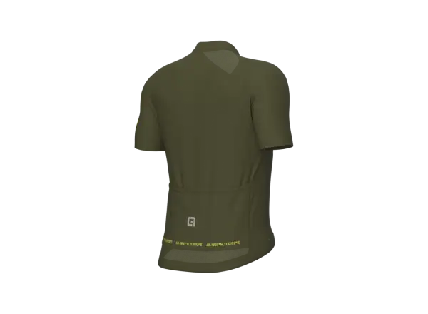 Alé PR-E Follow Me Herren Radtrikot Kurzarm Military Green