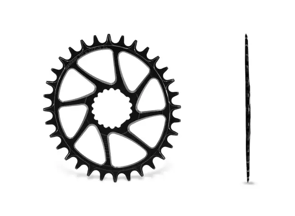 Garbaruk-Kassette für Cannondale Hollowgram Oval Ai-kompatibel in Schwarz