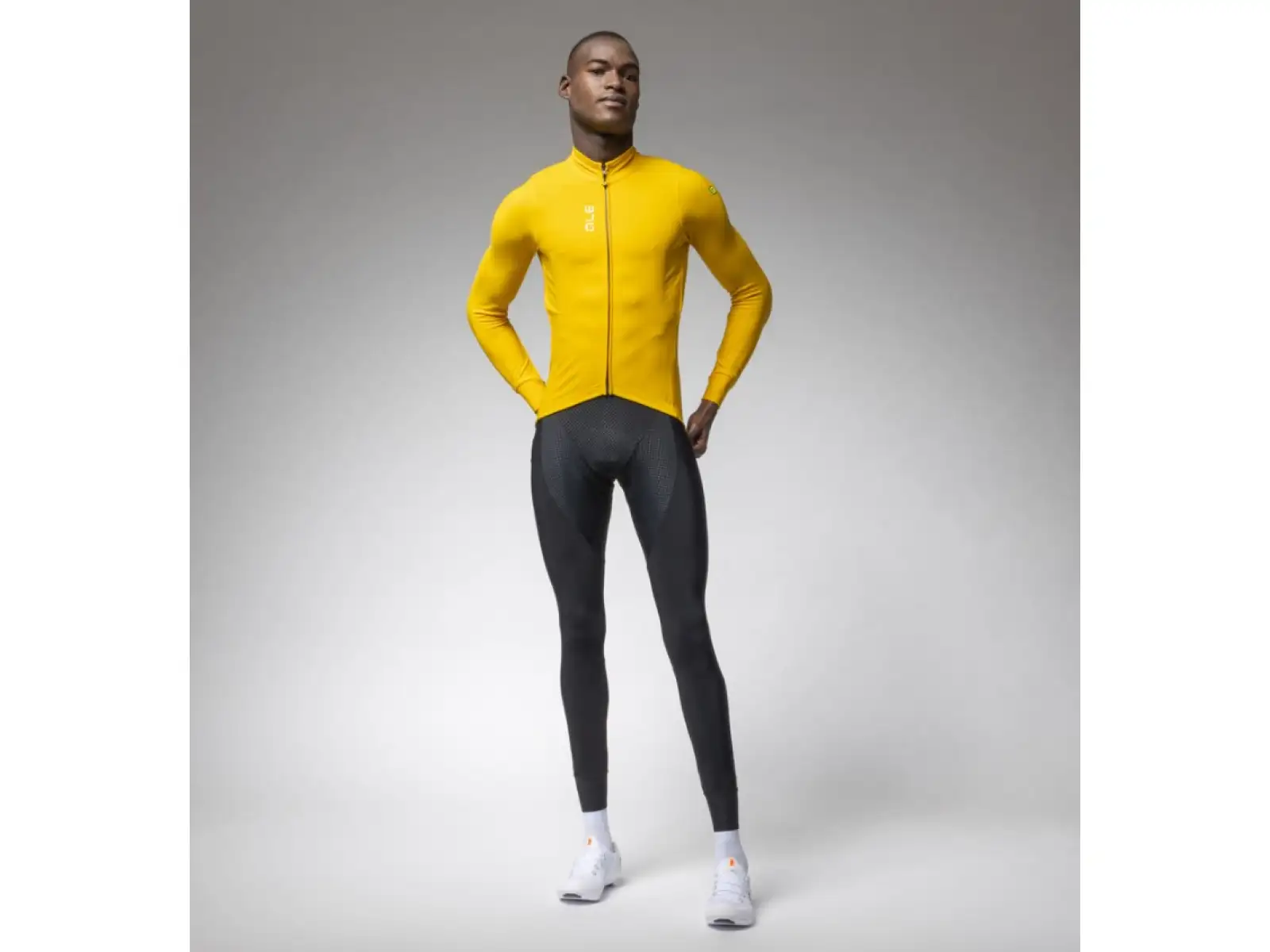 Alé Pragma Fondo 3.0 Herren Thermotrikot Langarm Ginger
