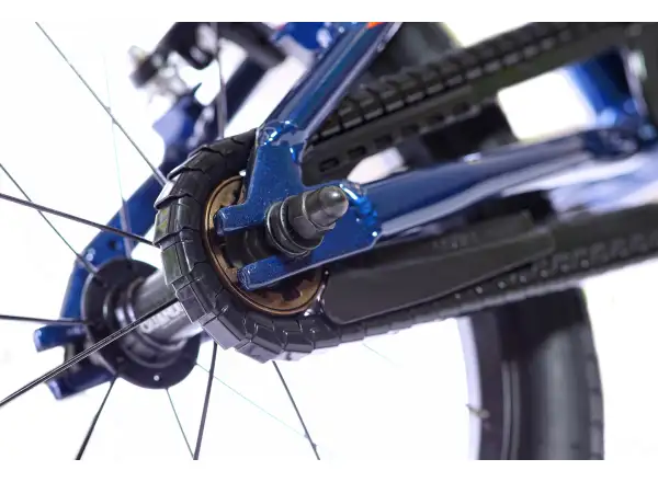 Amulet 16 Mini Superlite Kinderfahrrad Dark Blue Metallic / Orange Shiny
