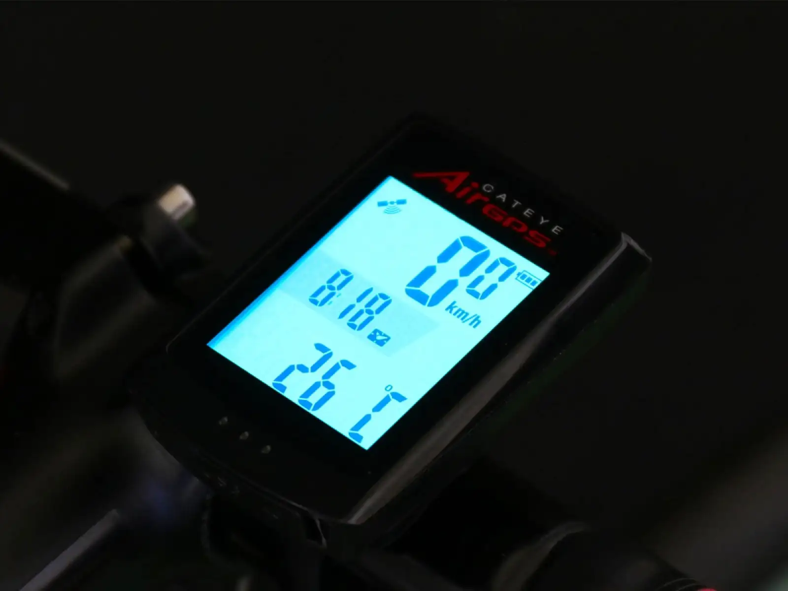 CatEye AirGPS GPS100 Computer schwarz