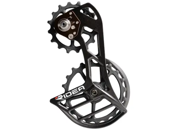 Ridea Oversize R6 Carbon Schaltwerkskäfig 16/20 Z Schwarz