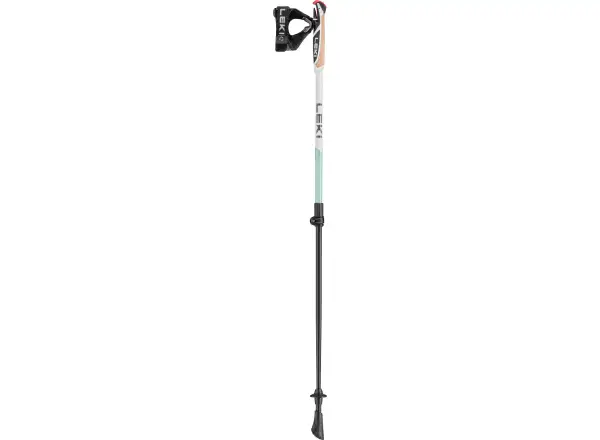 Leki Spin Shark Trekkingstöcke White/SmokeGreen Gr.100-130 cm