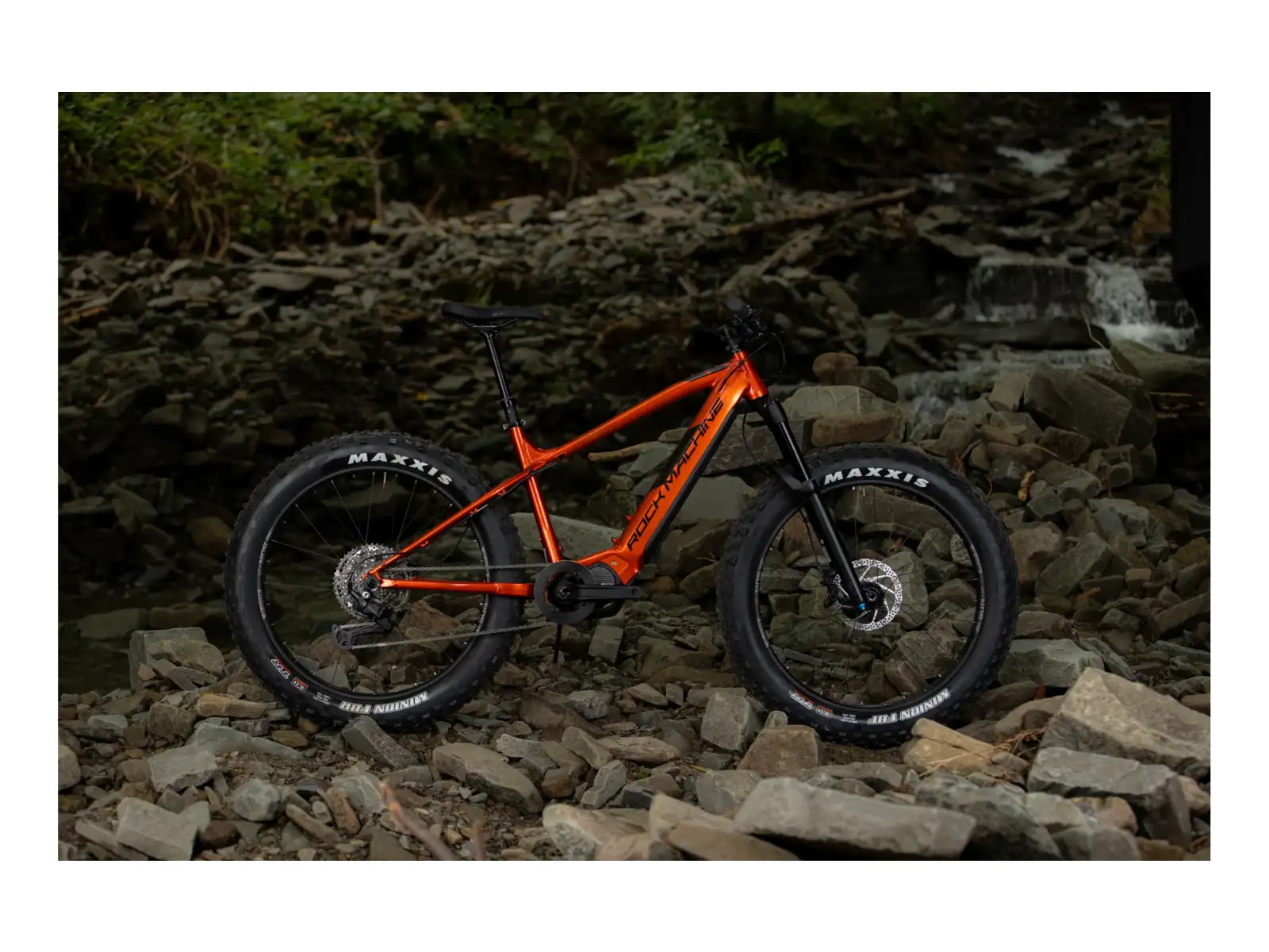 Rock Machine VYÖRY e90-26 Fatbike E-Bike Metallic Orange/Black MUSTER
