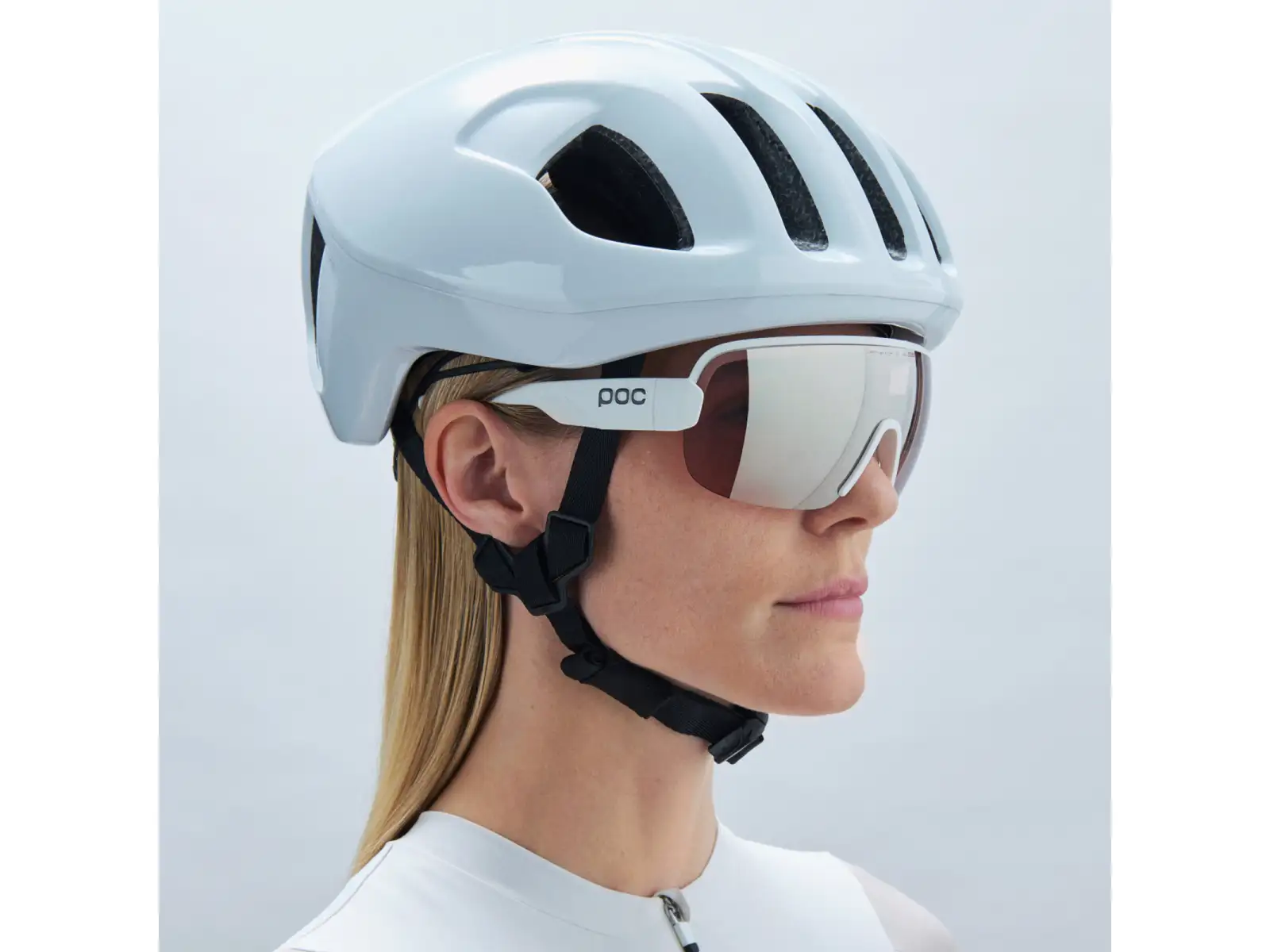 POC Aim Brille Hydrogen White/Clarity Trail /Partly Sunny Silver
