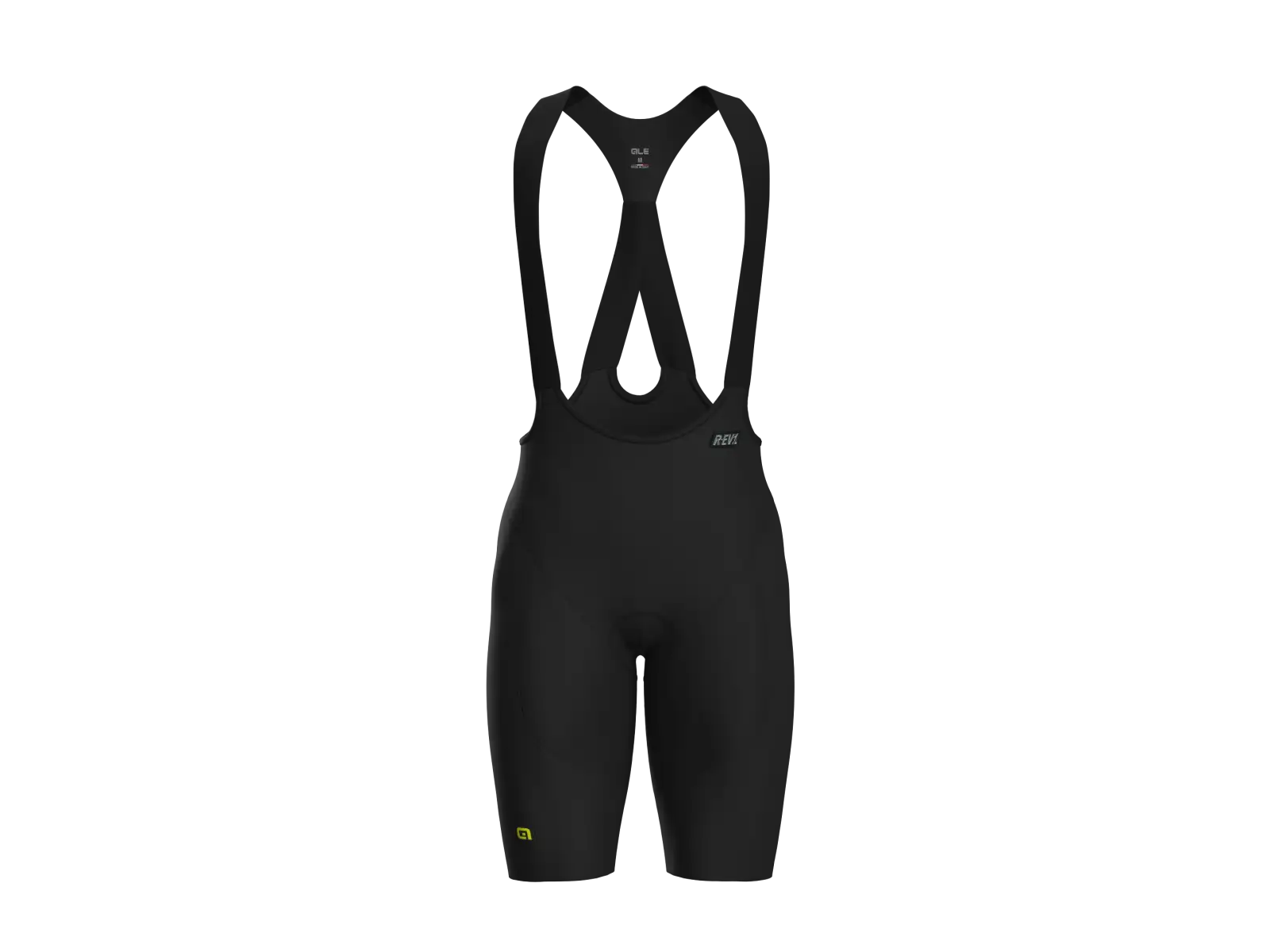Alé R-EV1 HAMMER 2.0 Herren Shorts mit Einsatz und Verschluss Schwarz
