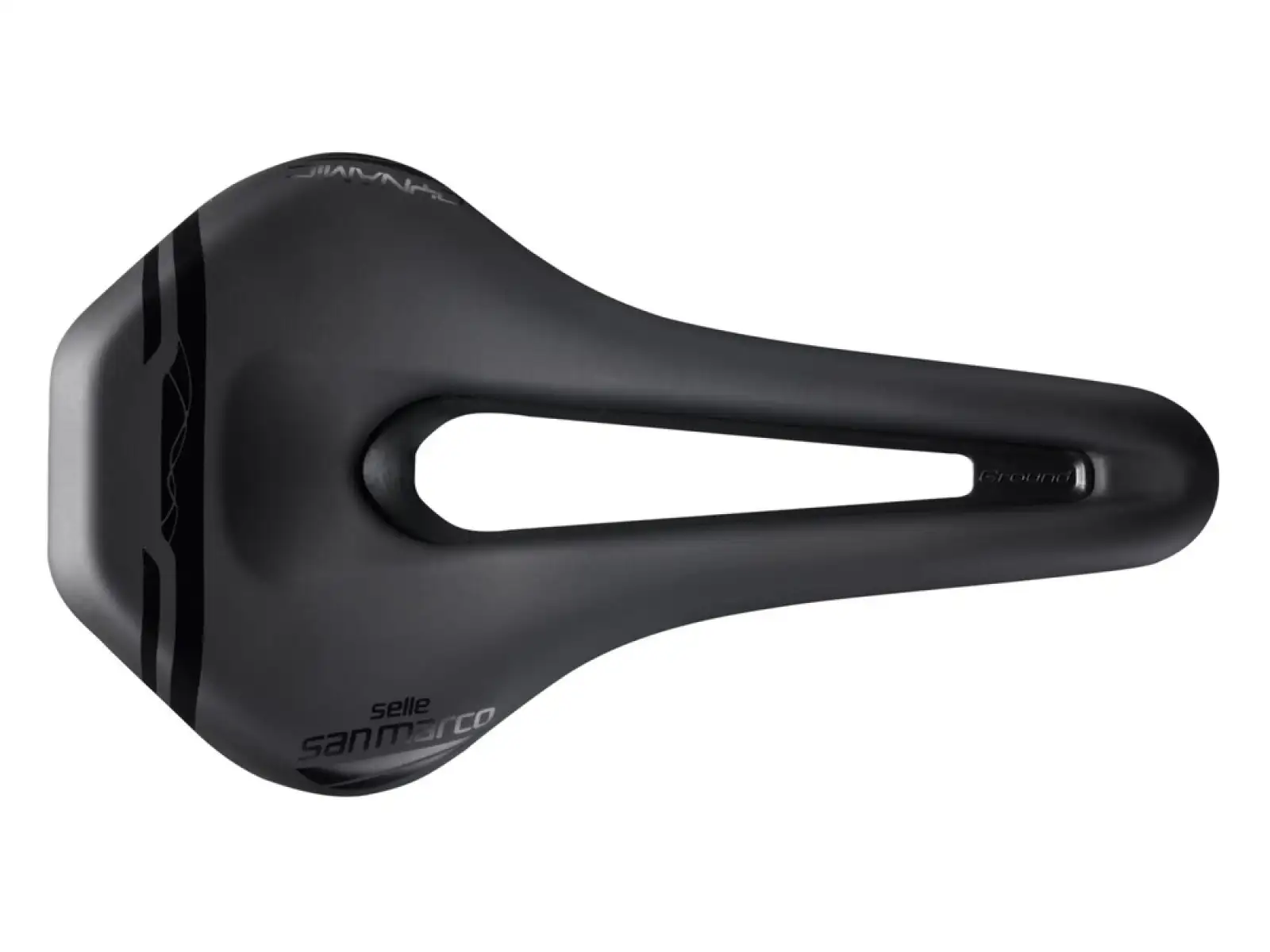 Selle San Marco GrouND Dynamic Narrow Sattel Schwarz