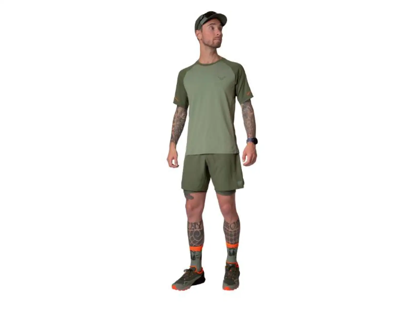 Dynafit Alpine Pro 2v1 Herren-Laufshorts Thyme