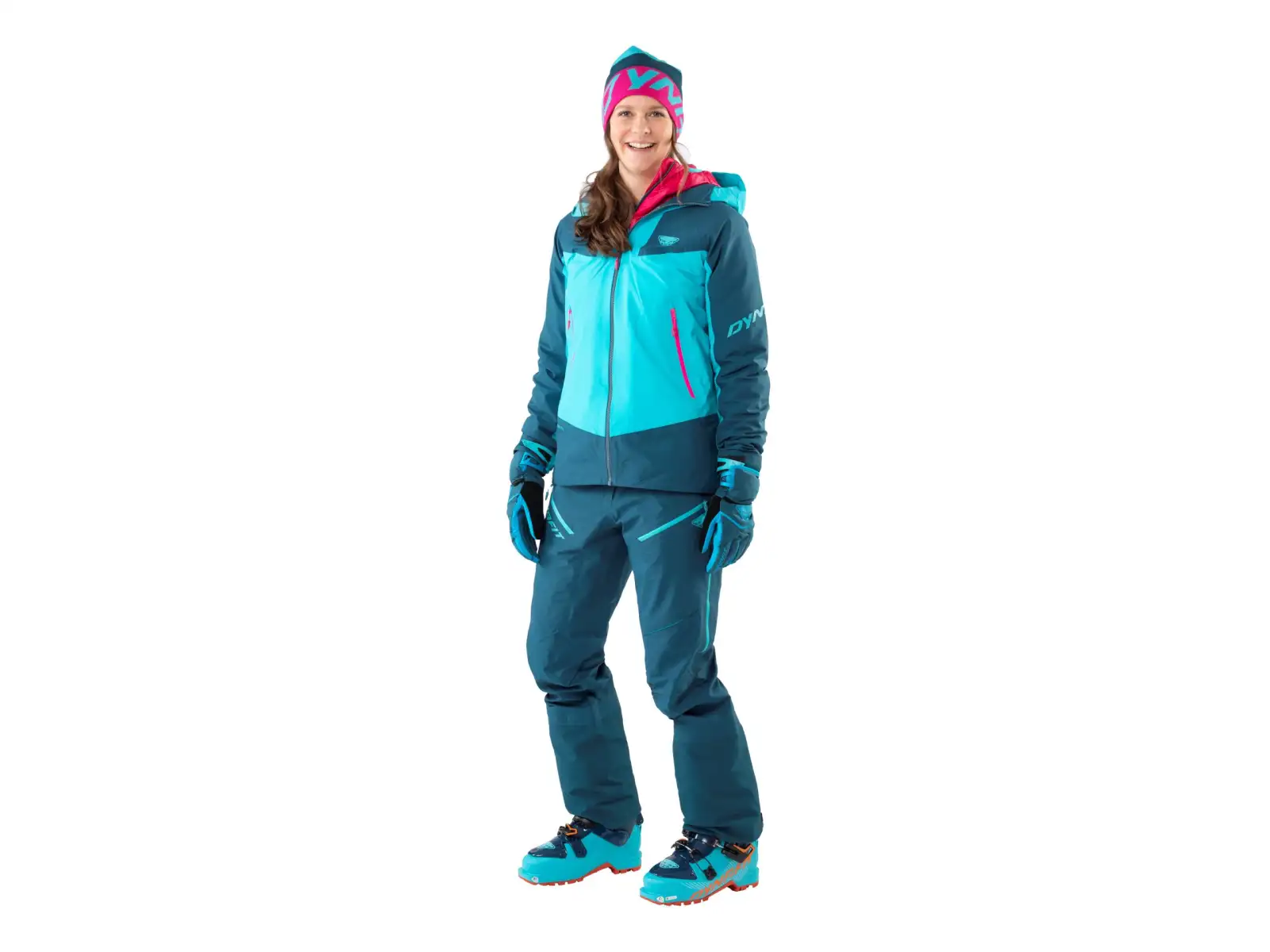 Dynafit Radical 2 GTX Damen Hose in Flamingo-Farbe