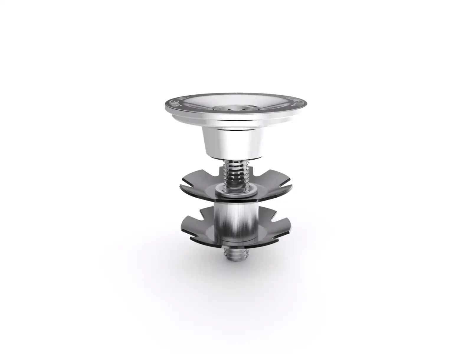 Title Steuersatzkappe Chrome