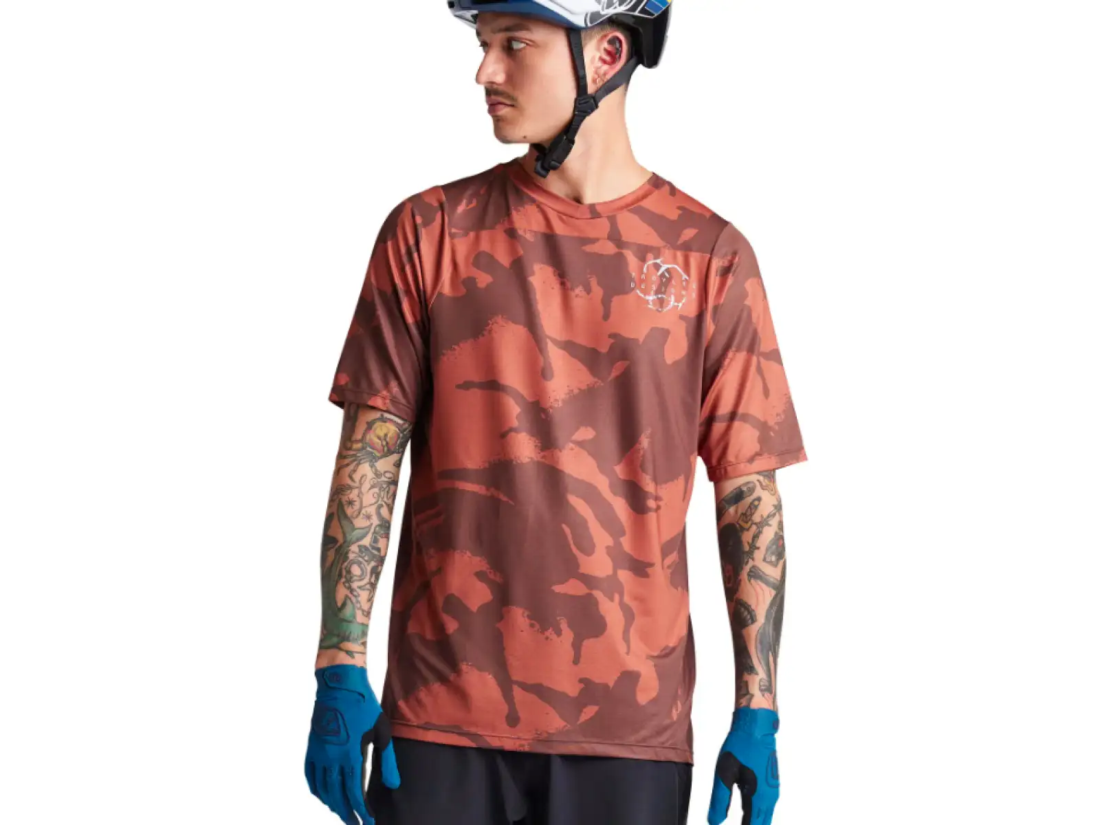 Troy Lee Designs Skyline Herren-Trikot Kurzarm Shadow Camo Brick