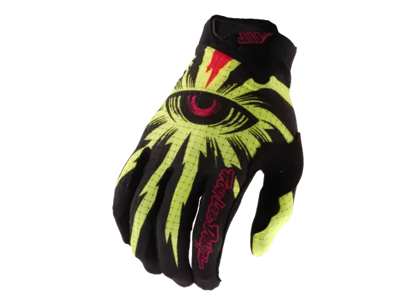 Troy Lee Designs Air Handschuhe Cyclops Black/Flo Yellow