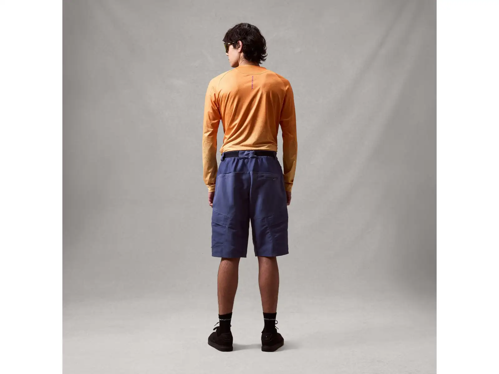 Endura Hummvee Herren-Shorts mit Polster Indigo Rock