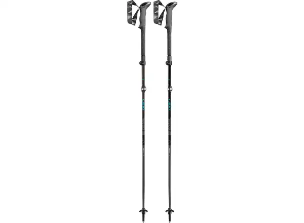 Leki Makalu FX Trekkingstöcke Petrol/Black/Silver Gr. 110-130 cm
