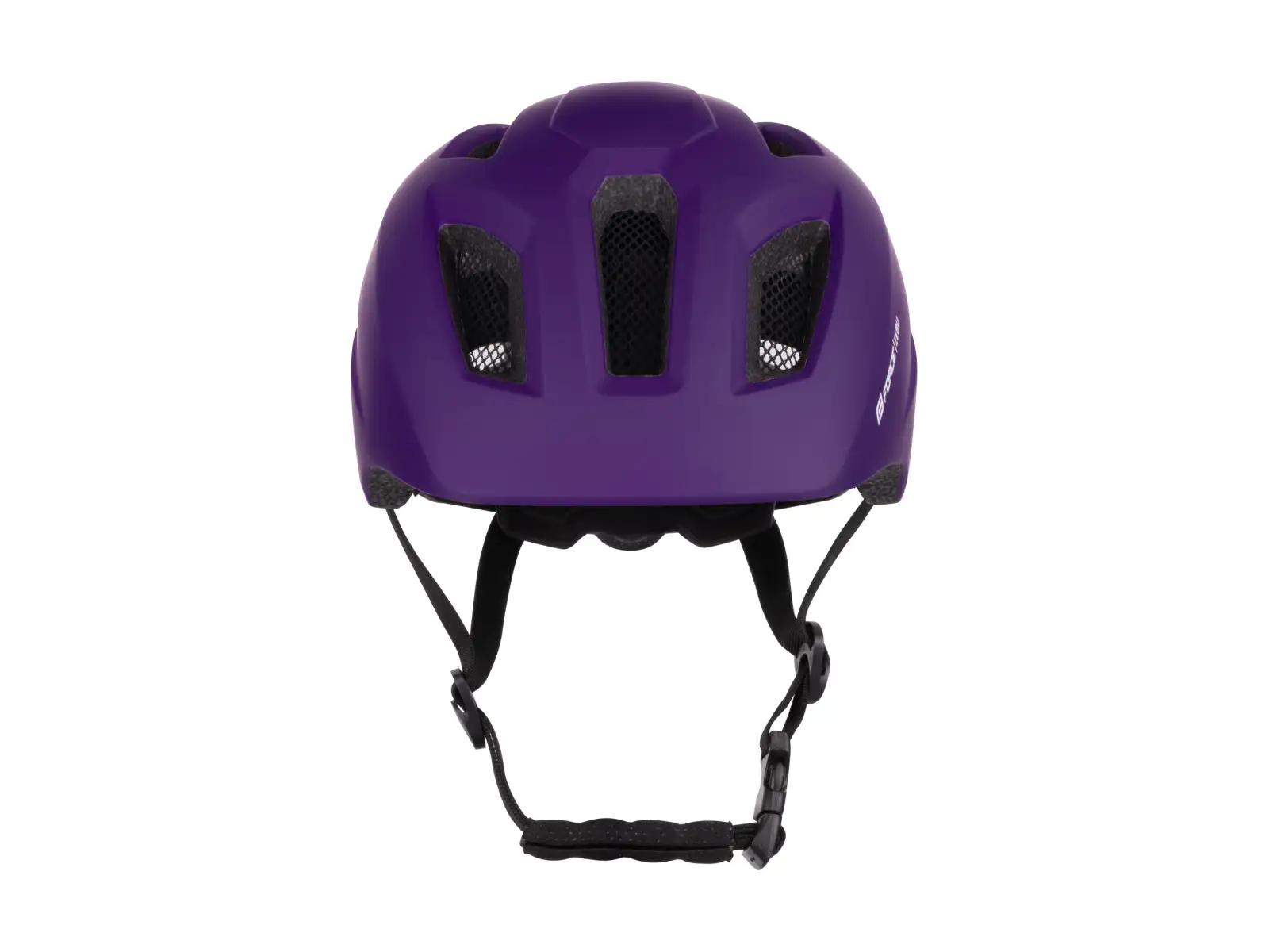 Force Zebu Kinderhelm mit Blinklicht purple