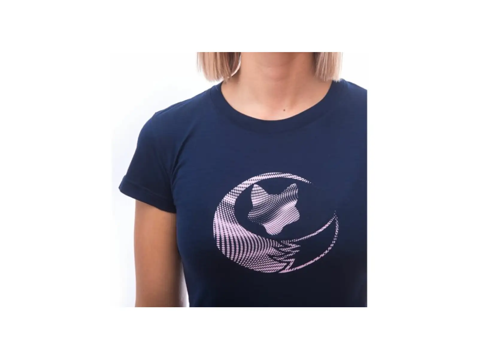 Sensor Merino Active PT Fox Damen T-Shirt Kurzarm Deep Blue