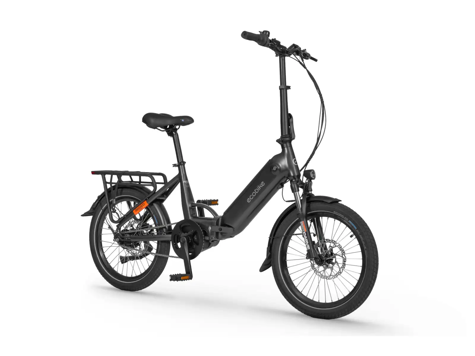 Ecobike Rhino Cruise 630 Wh black klappbares Elektrofahrrad