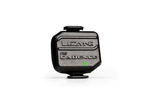 Lezyne Pro Cadence Sensor misst Trittfrequenz in Schwarz.