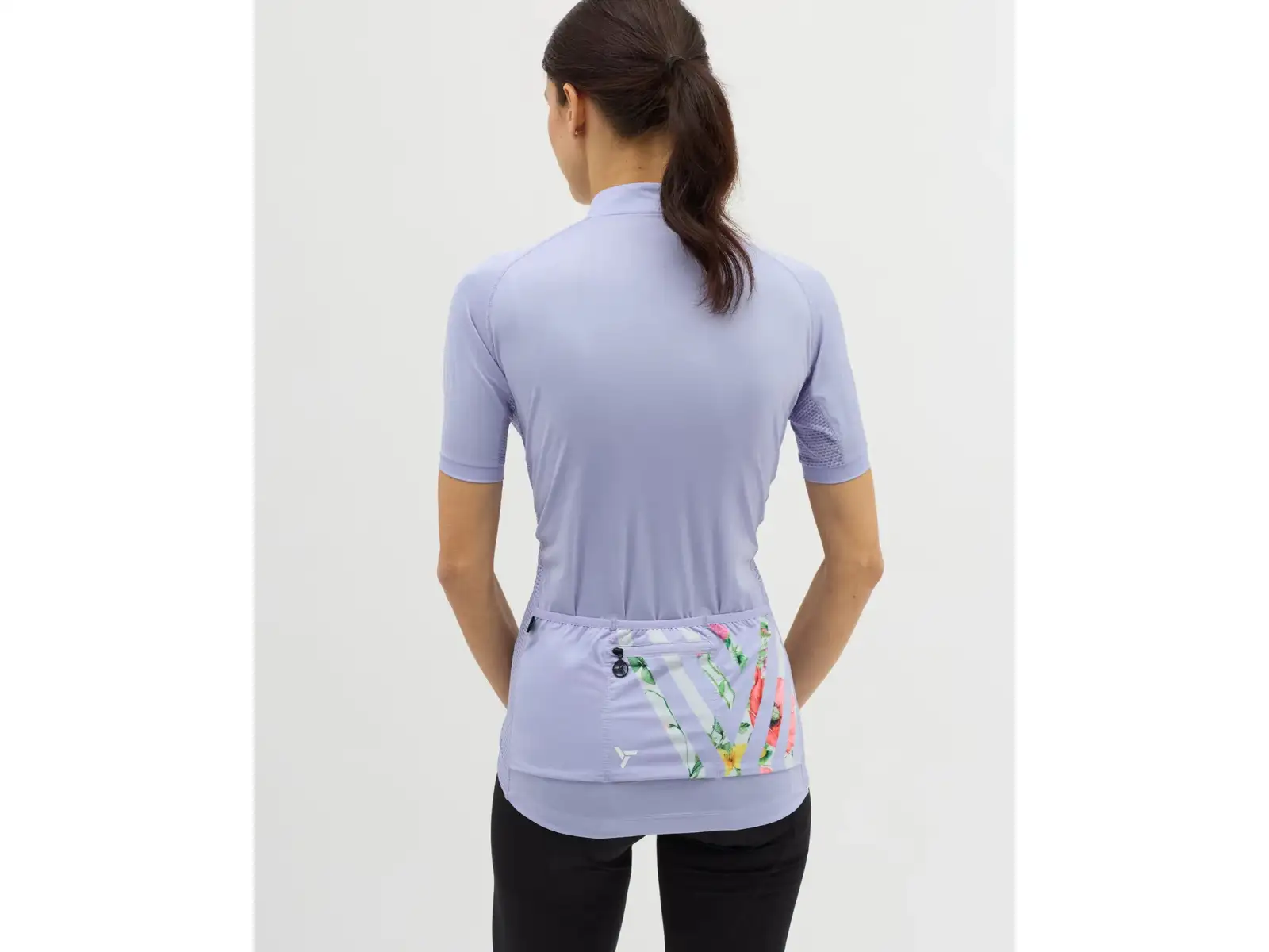 Silvini Calnia Damen Trikot Kurzarm Lilac/White