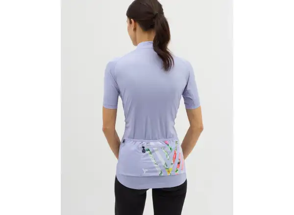 Silvini Calnia Damen Trikot Kurzarm Lilac/White
