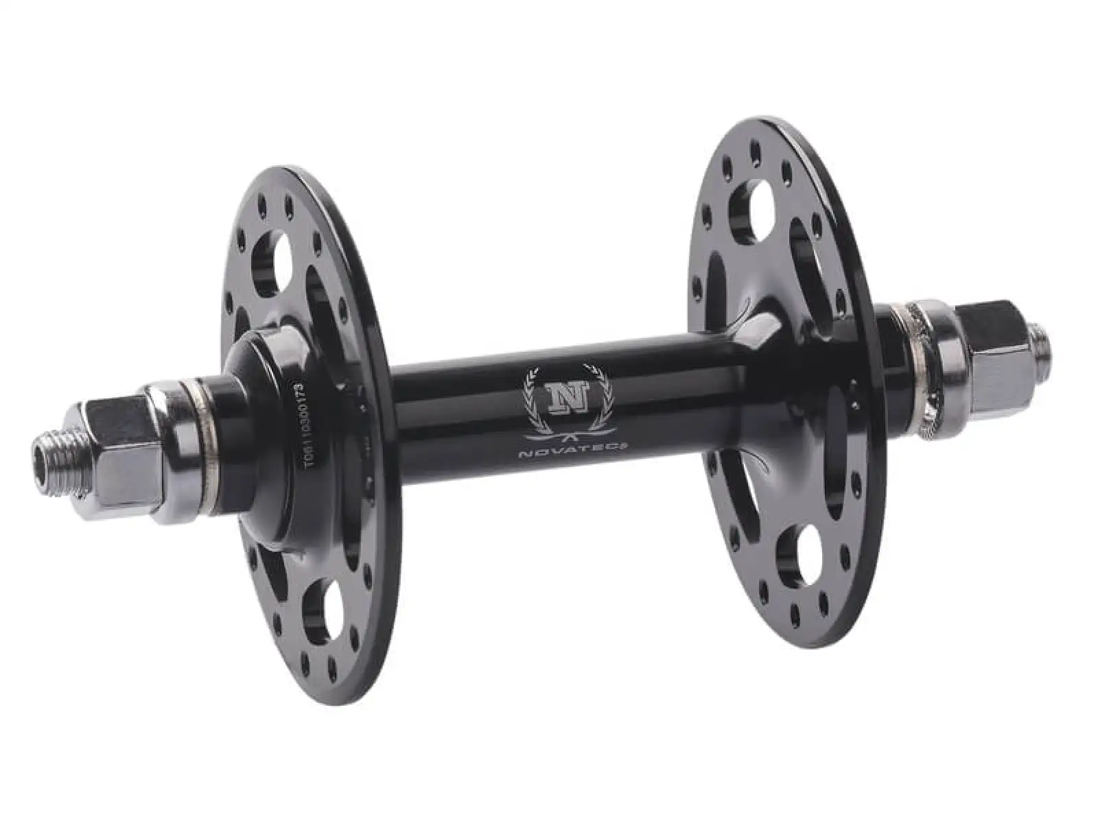 Novatec A185SBT Fixie Vorderradnabe schwarz